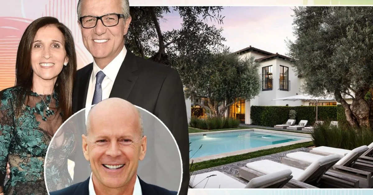 Argentinos vendieron la mansión de Bruce Willis en Beverly Hills con ganancia millonaria