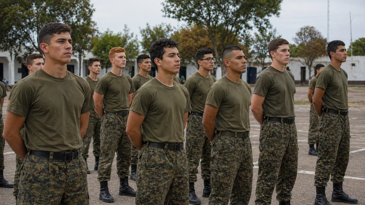 Colombia oficializa servicio militar obligatorio para la clase 2008 con 12 meses de duración