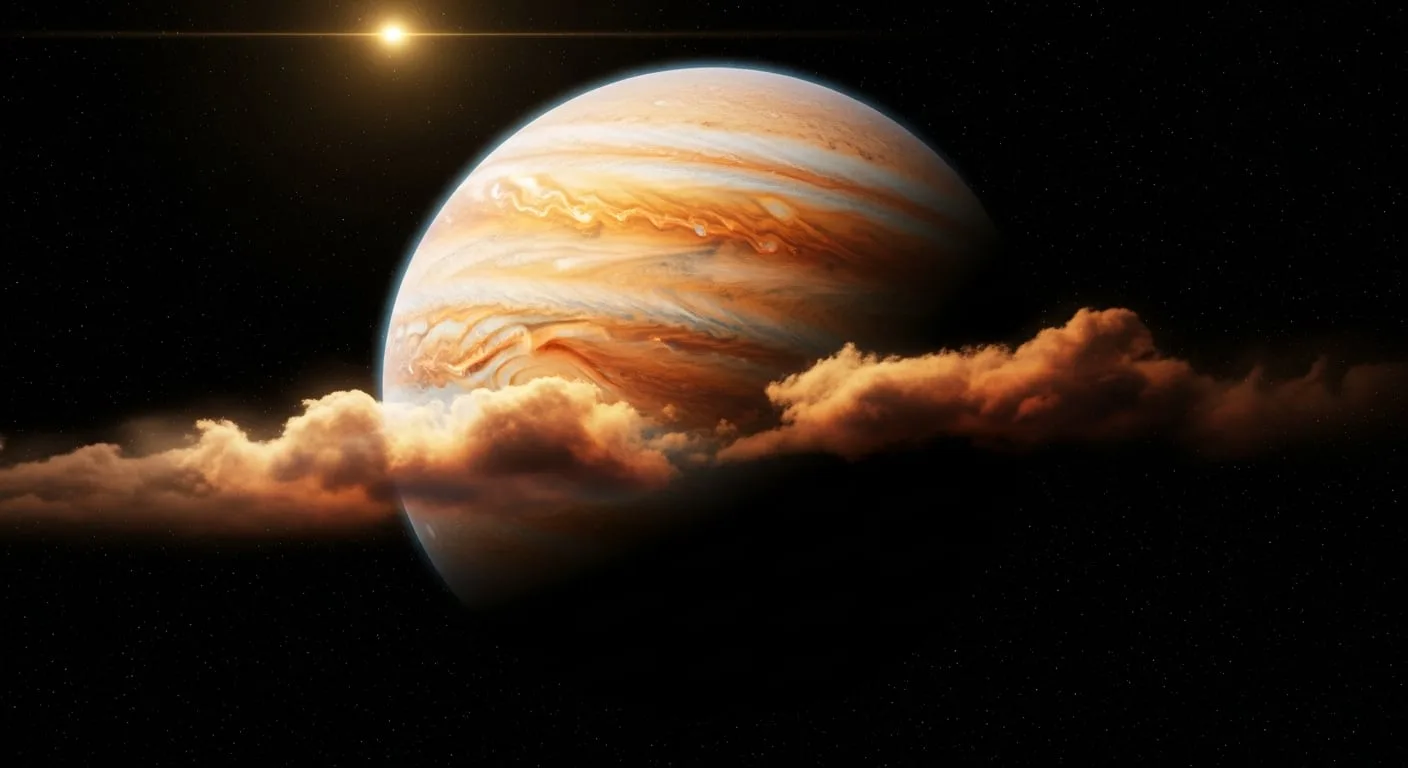 Detectan nubes de agua en un exoplaneta gigante con el telescopio James Webb