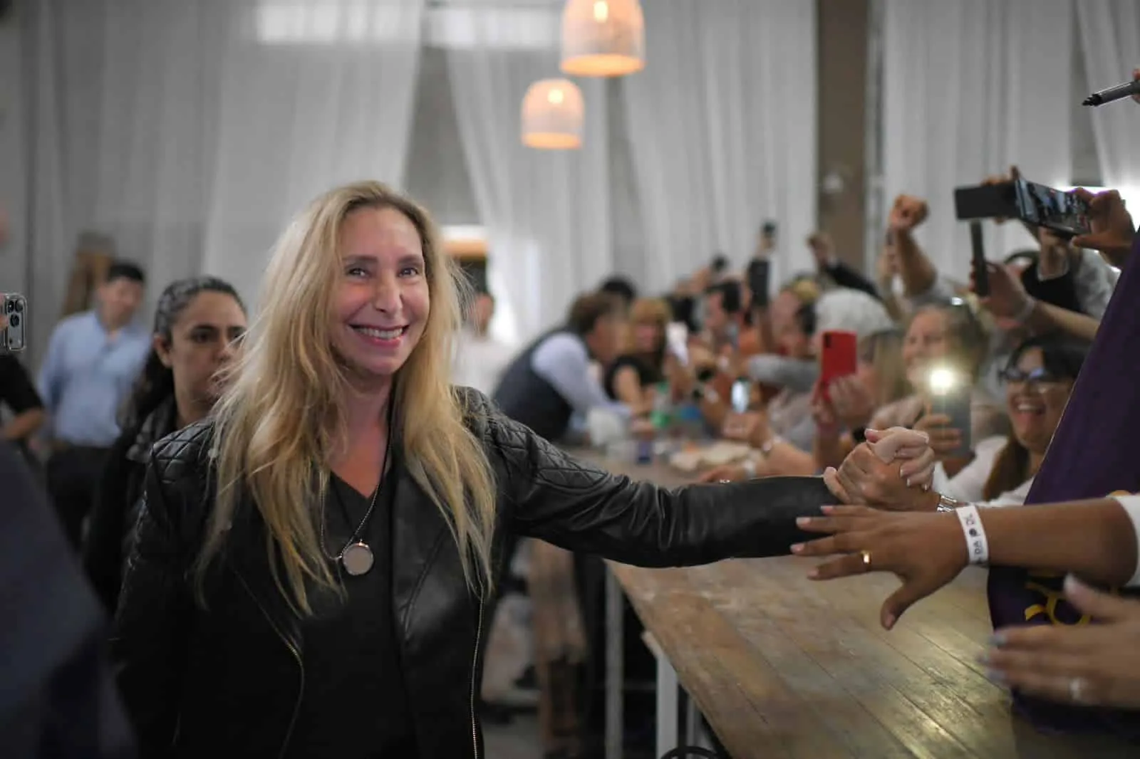 Karina Milei encabezó acto de La Libertad Avanza en Suipacha con miras a 2027