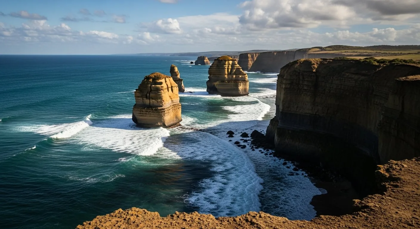 Redefinen la edad de los 12 Apóstoles australianos: hallazgo con nuevas pistas sobre el clima
