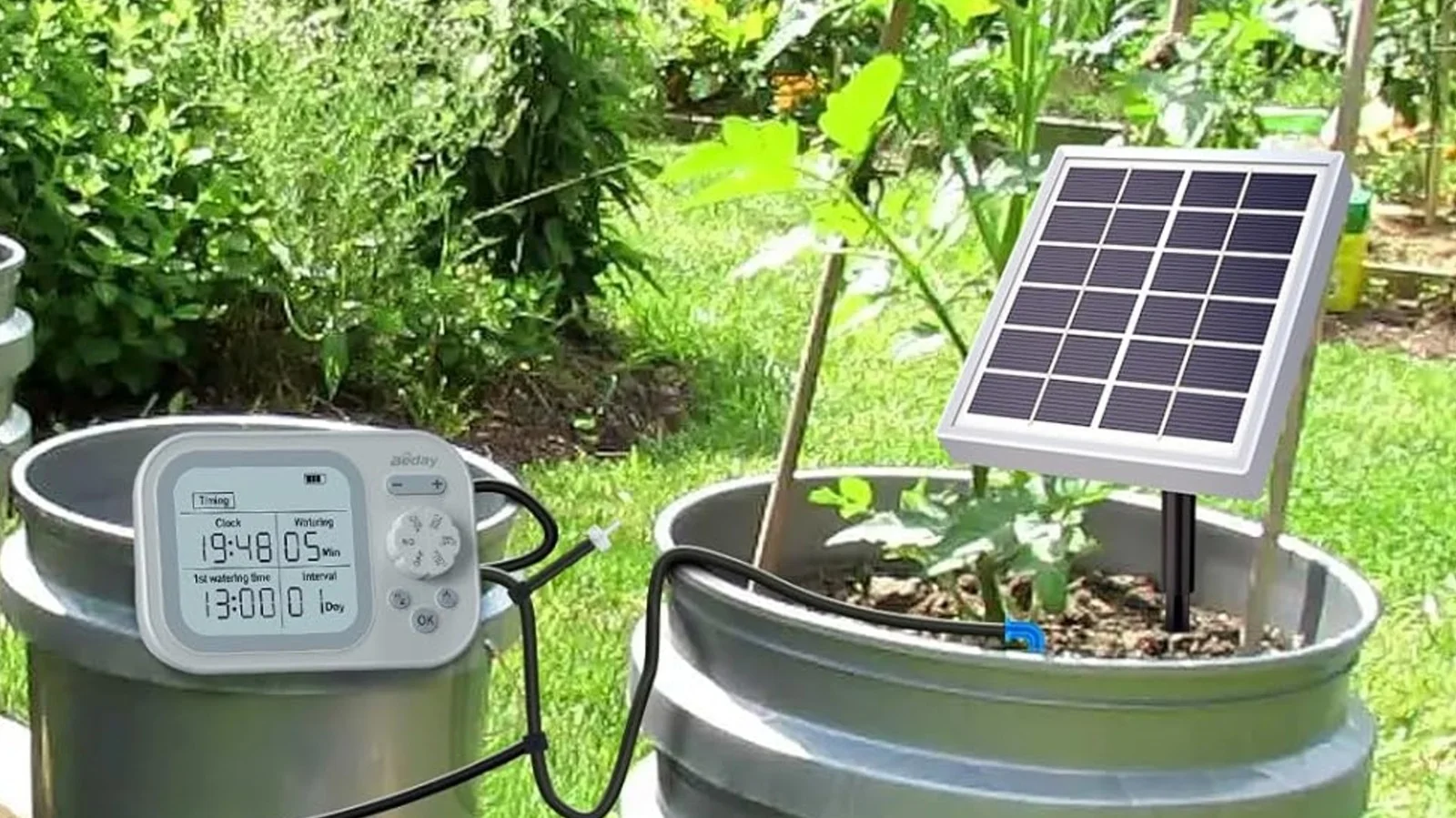 Smart Solar Irrigation System: Save Time & Money on Plant Care