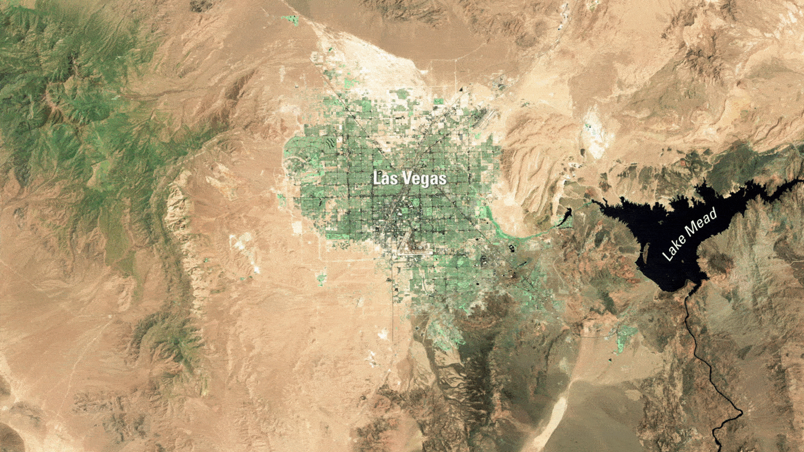 Las Vegas Expansion Captured in Final Landsat 7 Image