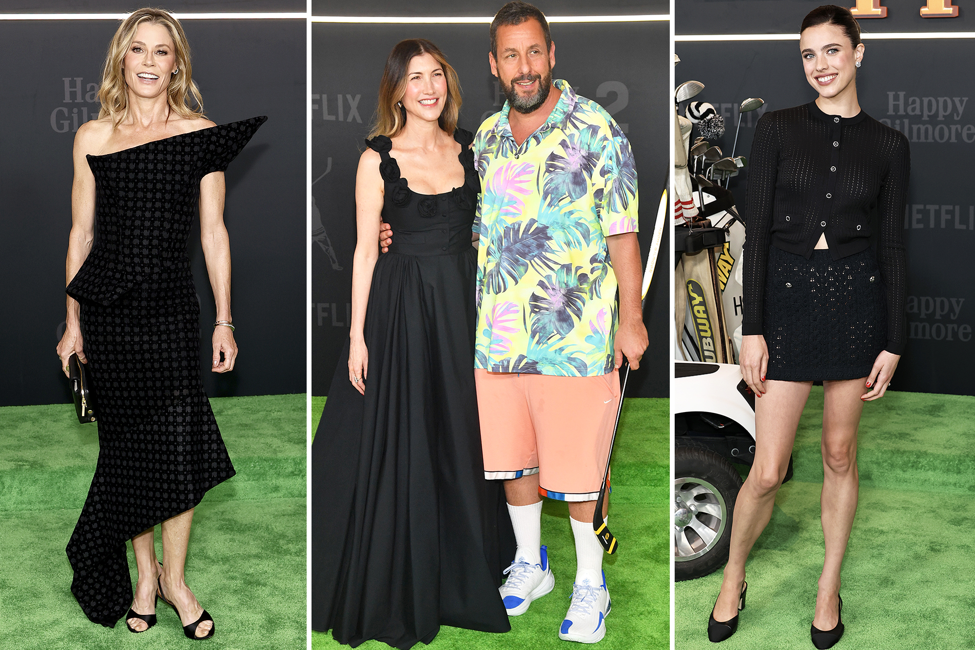 Adam Sandler, Julie Bowen Attend Urgent Premiere of ‘Happy Gilmore 2’