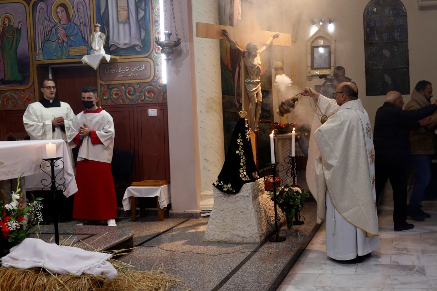 Airstrikes Hit Gaza’s Only Catholic Church, Injuring Priest