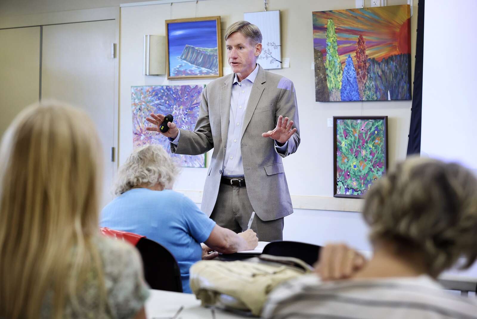 Boulder DA Michael Dougherty Campaigns in Durango for AG Role