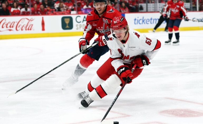 Carolina Hurricanes Secure Jackson Blake with $45M Extension