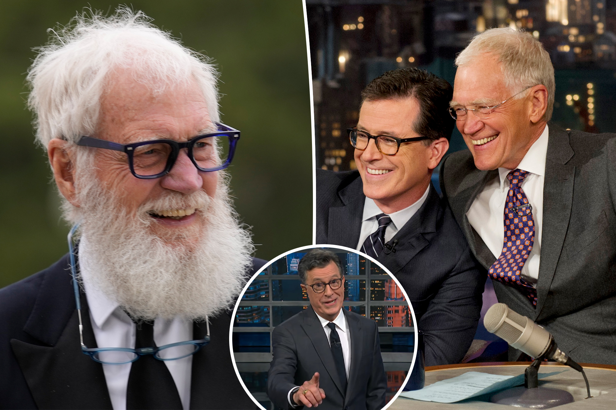 David Letterman Takes Aim at CBS After Colbert’s Show Cancels
