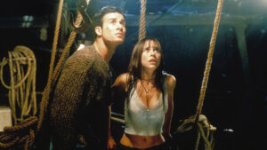 I KNOW WHAT YOU DID LAST SUMMER, from left: Freddie Prinze Jr., Jennifer Love Hewitt, 1997, © Columb