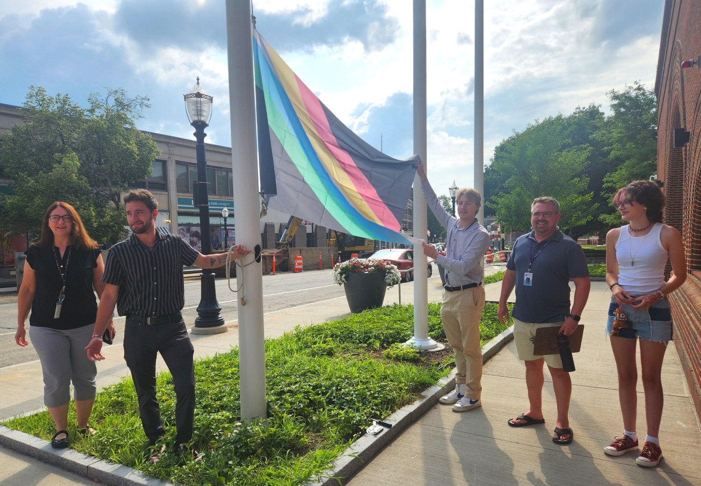 Fitchburg Raises Disability Pride Flag for ADA Anniversary