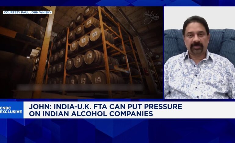Indian Spirits Companies Brace for Impact from India-UK Trade Deal