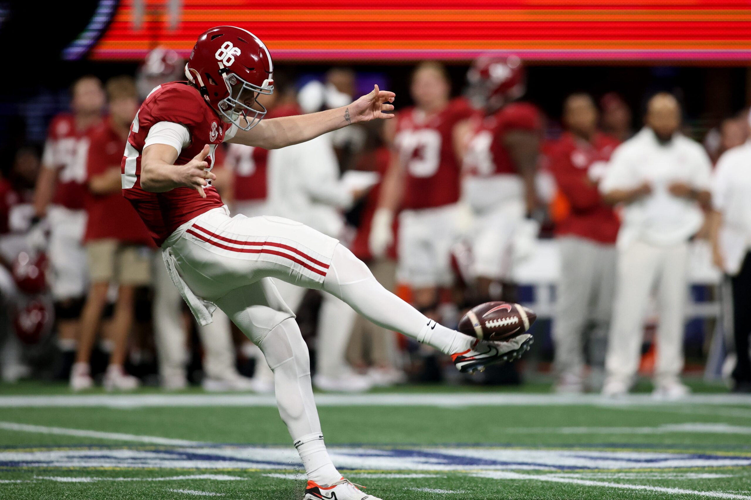 James Burnip Competes for Saints Punting Job Ahead of Season Opener