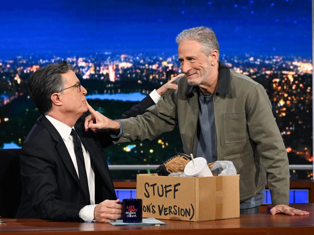 jon-stewart-slams-cbs-over-colbert-show-cancellation-in-fiery-monologue