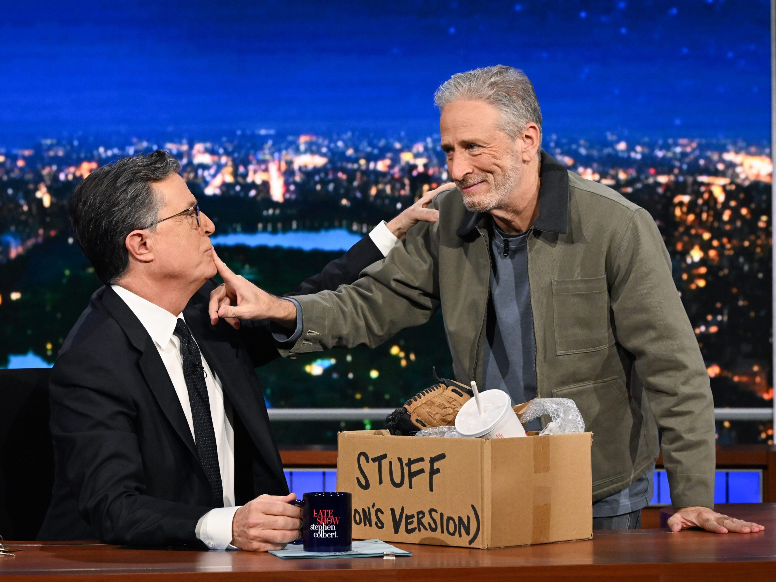 Jon Stewart Slams CBS Over Colbert Show Cancellation in Fiery Monologue