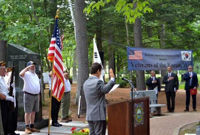 Korean-American Community Honors Veterans at NH Ceremony