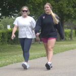 local-residents-embrace-nature-on-a-sunny-summer-walk