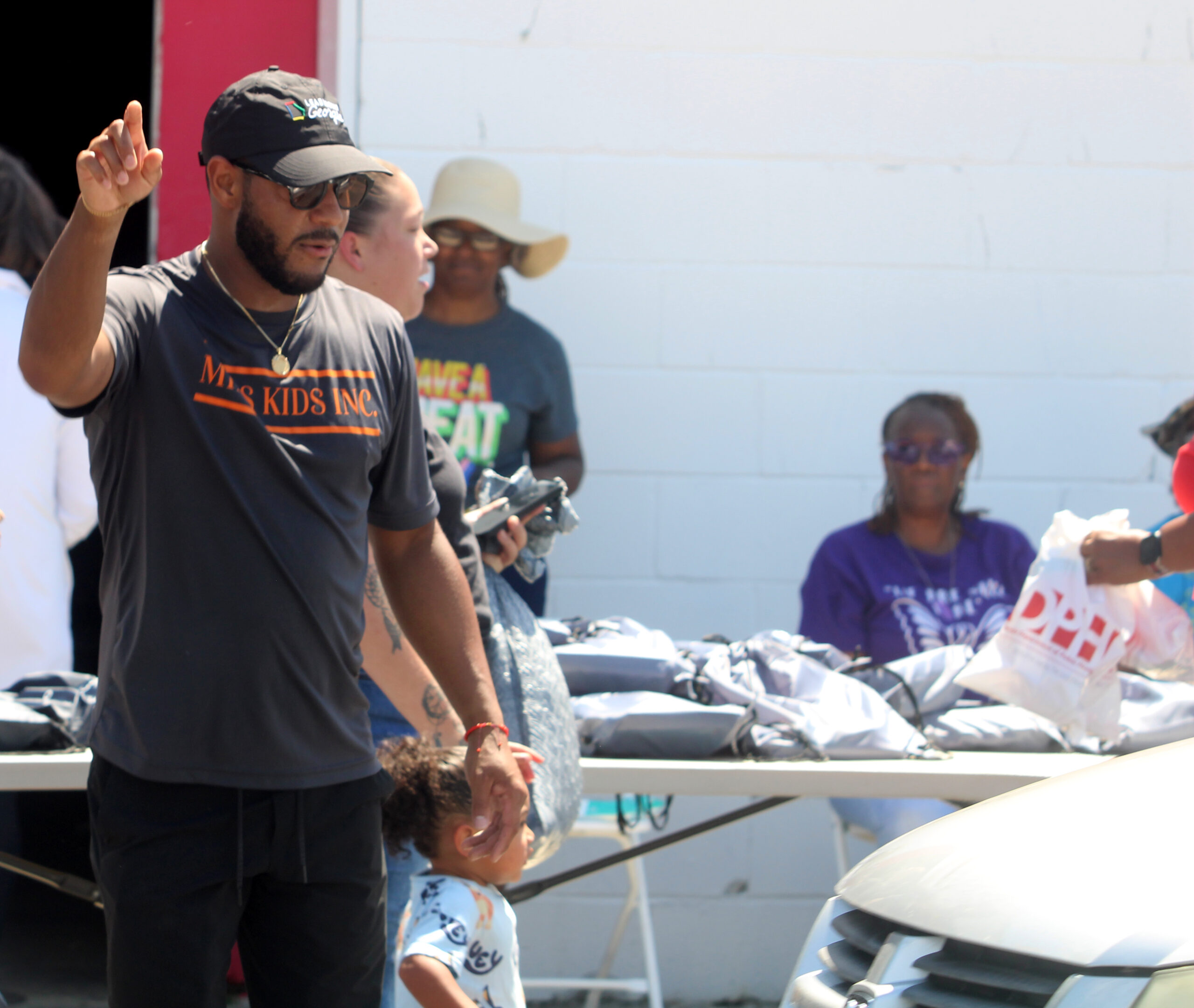 Mims Kids Rally Distributes 250 School Supply Bags Today