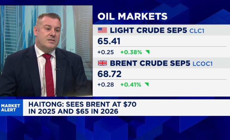 Oil Prices Set to Decline as Demand Weakens, Says Haitong