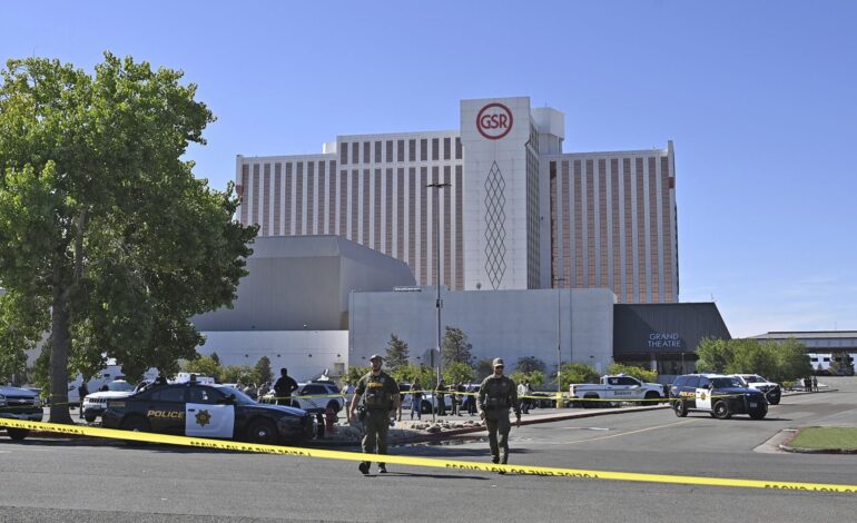 Shooter Opens Fire at Reno Casino, 3 Dead, Multiple Injured