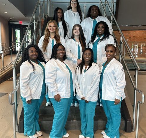 SRTC-Tifton Honors Ten Graduates in Urgent Pinning Ceremony