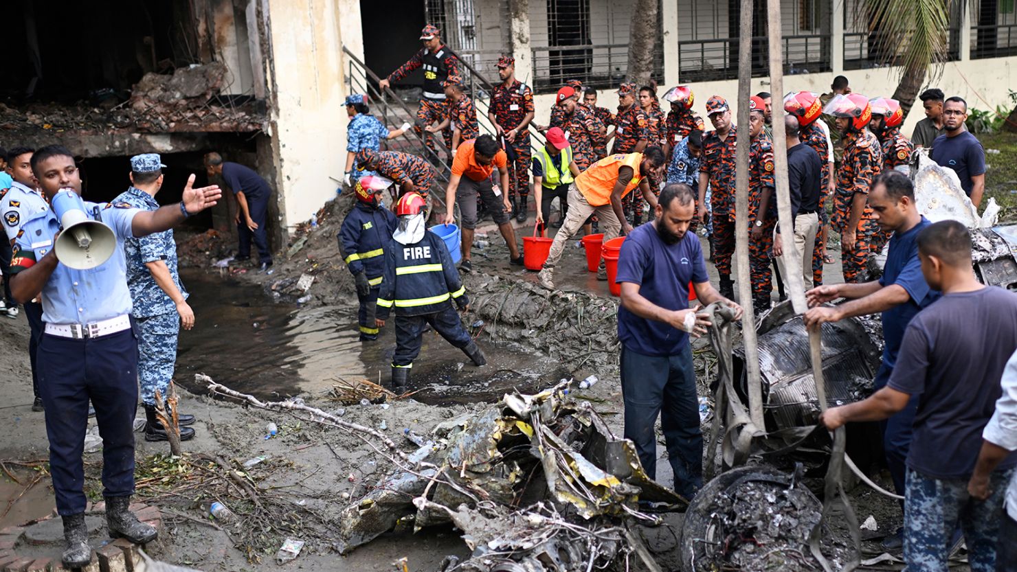 Students Demand Answers After Deadly School Plane Crash in Dhaka