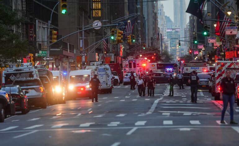 Tragic Midtown Manhattan Shooting Leaves Four Dead, Including NYPD Officer