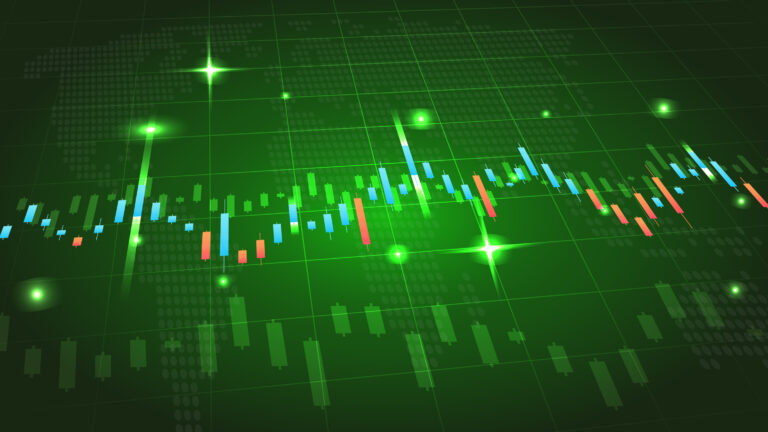 Digital representation of candlestick chart