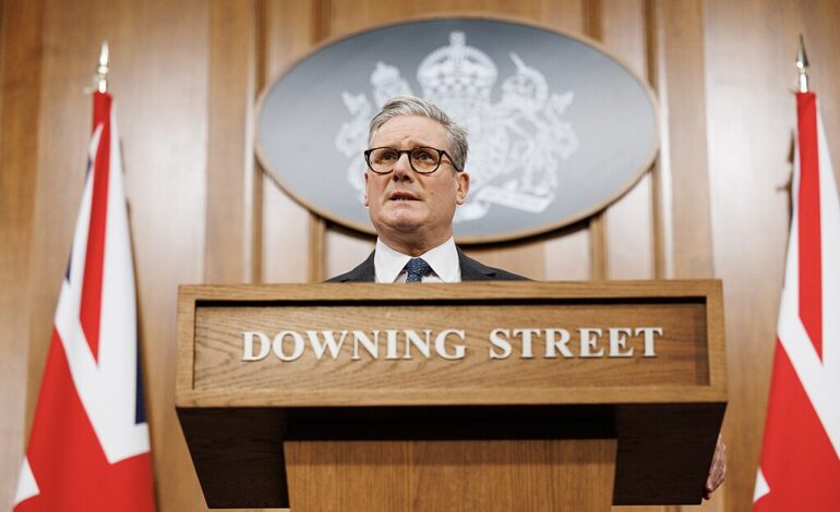 UK PM Starmer Announces Urgent Airdrop Aid to Gaza Amid Starvation Crisis