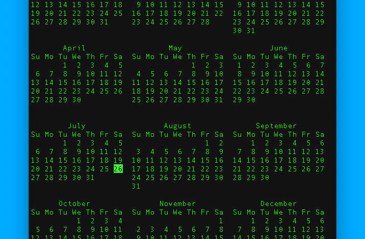 Urgent Command to Adjust Calendar Format in Terminal Revealed