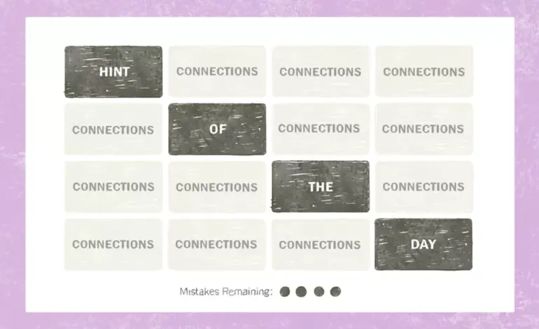 Urgent Update: July 29 Connections Puzzle #779 Revealed Now
