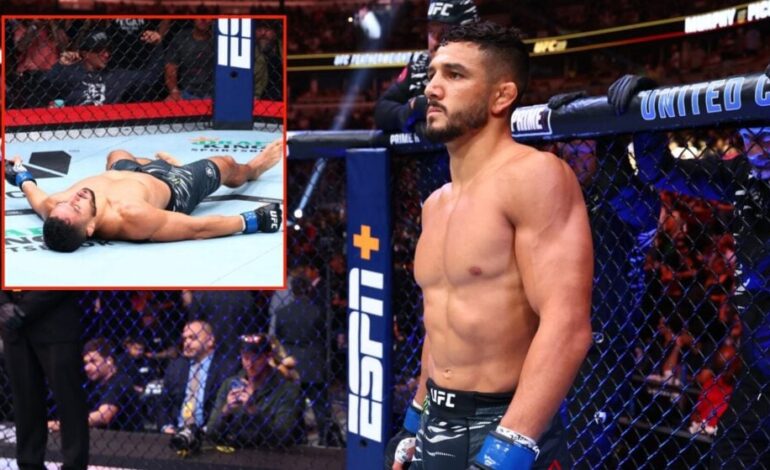 Aaron Pico Faces Long Recovery After Knockout Loss at UFC 319