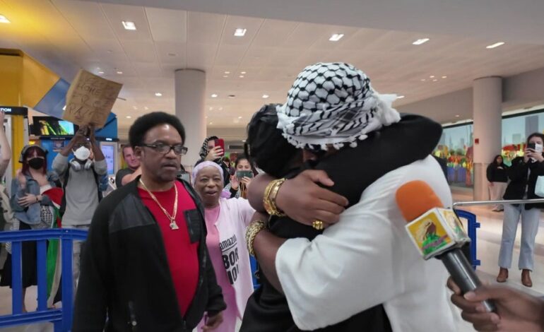 Activist Chris Smalls Returns Home After Israeli Detention