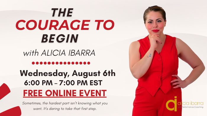 Alicia Ibarra Hosts Urgent Online Event on Courage to Begin