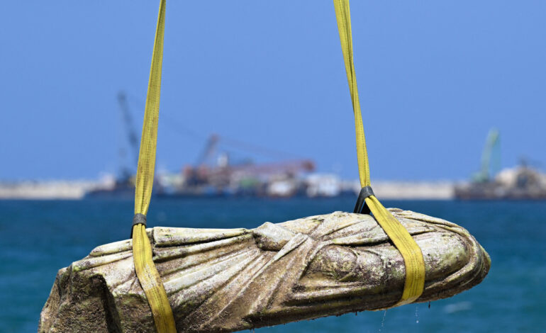 Ancient Egyptian City Canopus Rediscovered: Major Artifacts Lifted