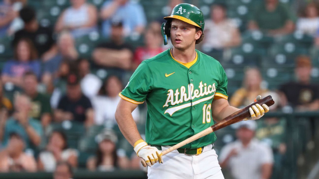 Athletics’ Nick Kurtz Day-to-Day After Clean MRI on Oblique
