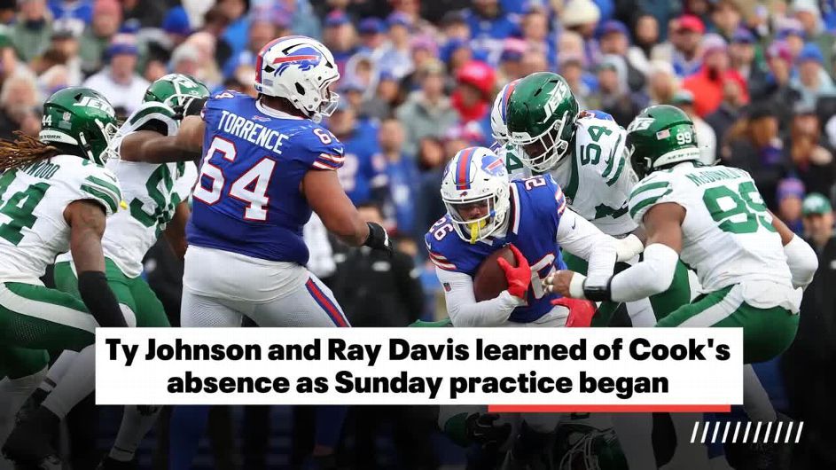Bills RB James Cook Sits Out Practice Amid Contract Talks