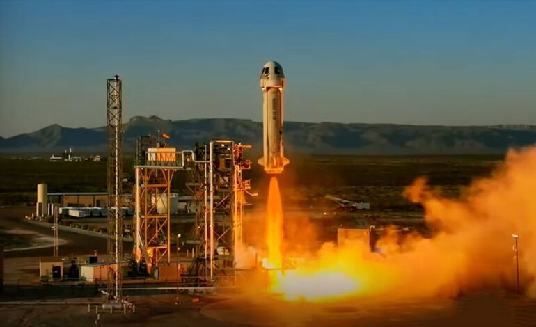 Blue Origin Launches 200th Payload on 35th New Shepard Flight
