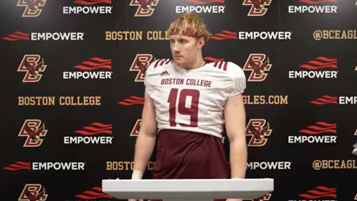 Boston College TE Ty Lockwood Embraces New Role Ahead of Season