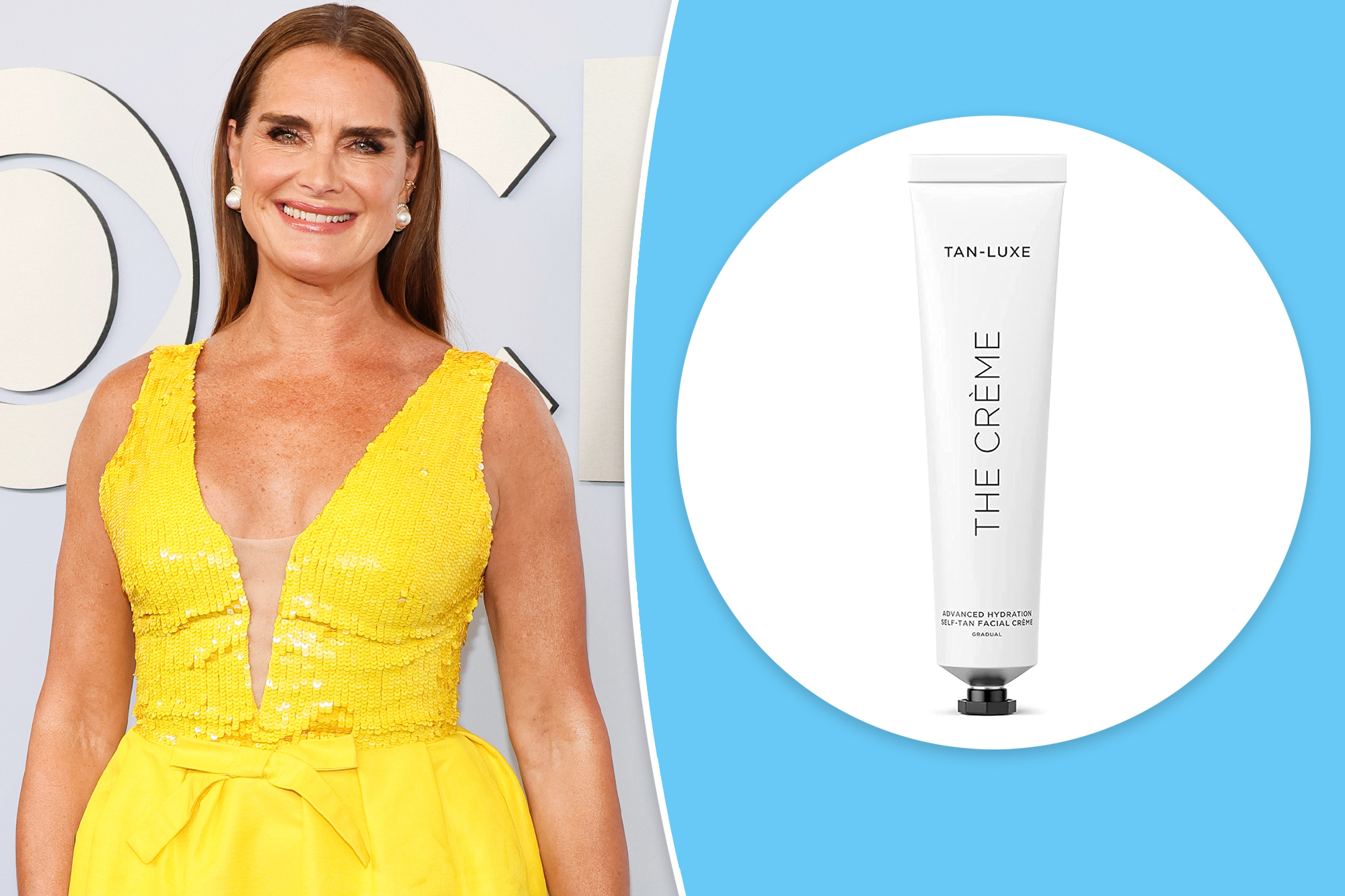 Brooke Shields Reveals Her Must-Have Self-Tanner Right Now