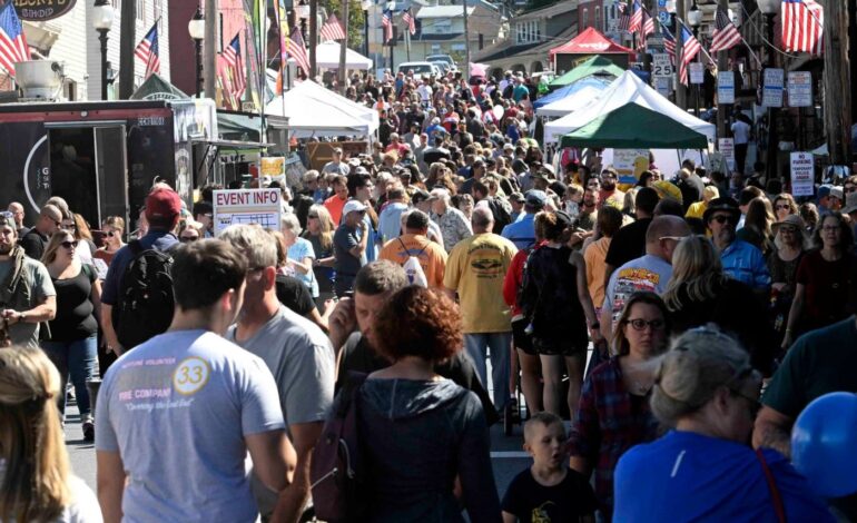 Burger Frenzy! Thousands Gather for Taste of Hamburg-er Festival