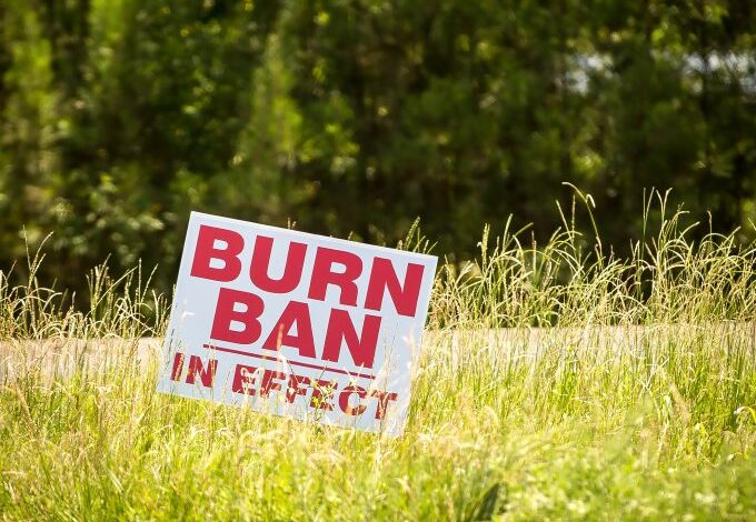 Burn Ban Issued in Marshall Amid Elevated Fire Danger