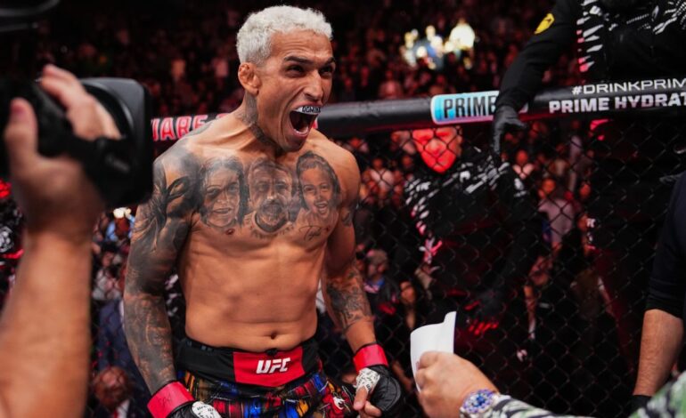 Charles Oliveira to Face Rafael Fiziev at UFC Fight Night in Brazil