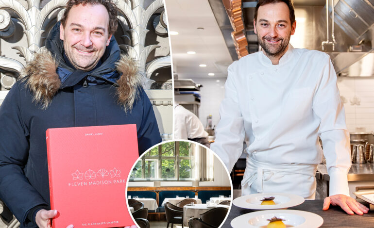 Chef Daniel Humm Resumes Meat at Eleven Madison Park, Shops New Book