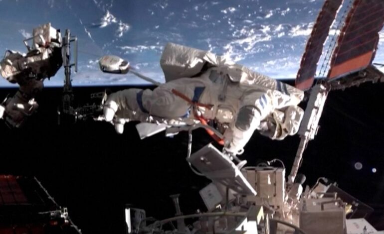 Chinese Astronauts Enhance Tiangong Space Station’s Shielding