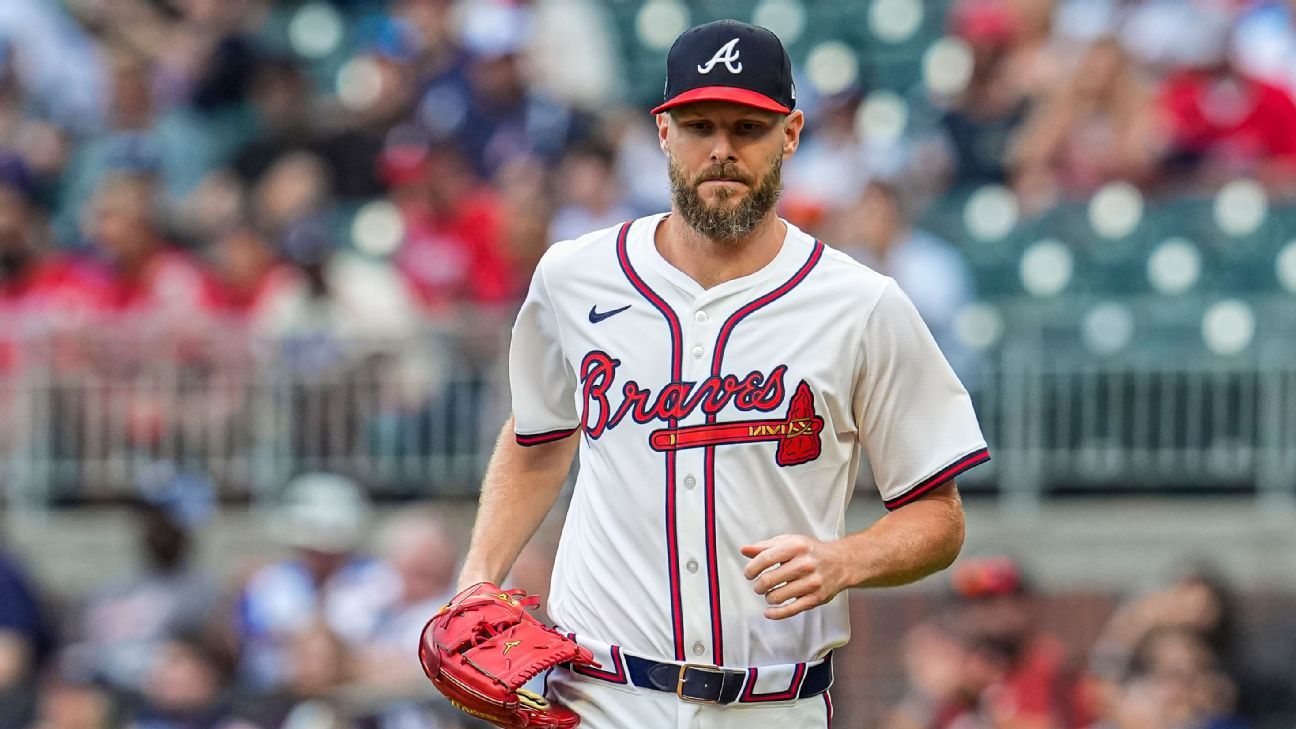 Chris Sale Returns to Braves After 2 Months on Injured List