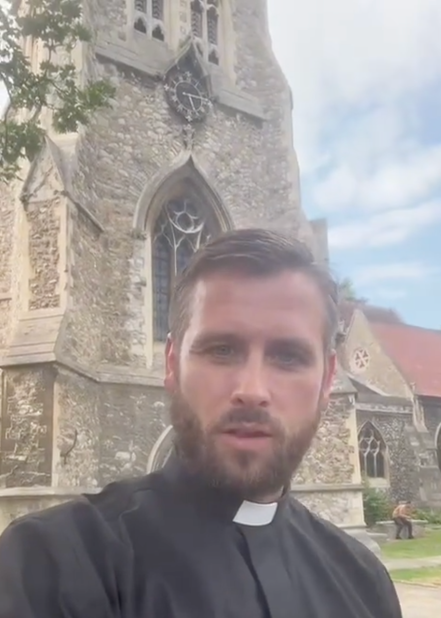 Church Welcomes New Vicar, Sparks Online Frenzy Over His Looks