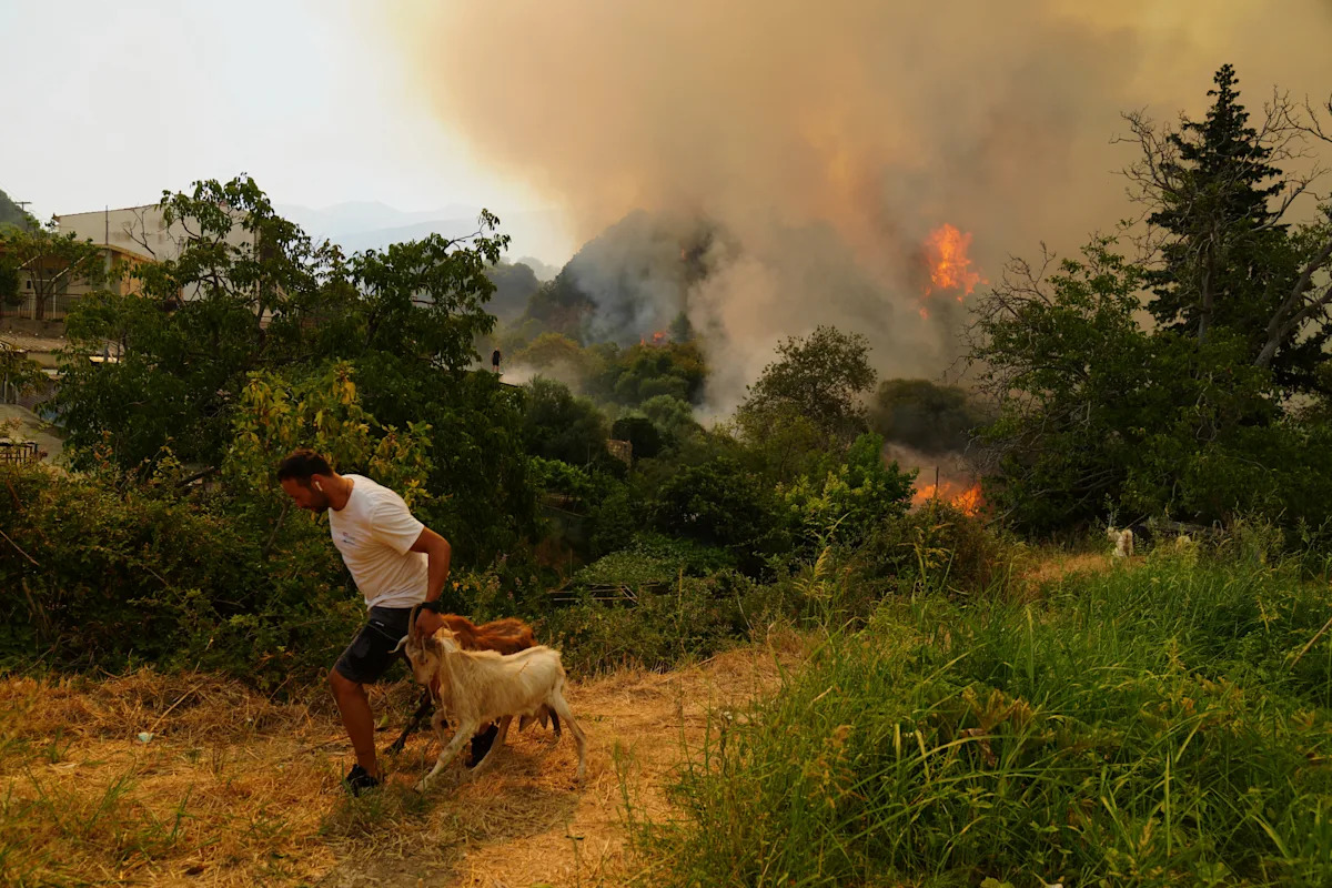 Climate Change Intensifies Wildfires in Turkey, Greece, and Cyprus