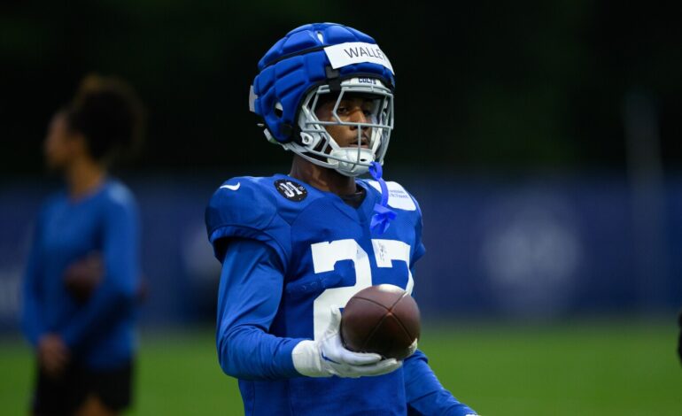 Colts Cornerback Justin Walley Out for Season with ACL Injury