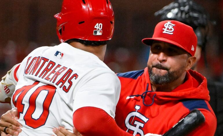 Contreras Ejected, Accidentally Hits Coach During Heated Game