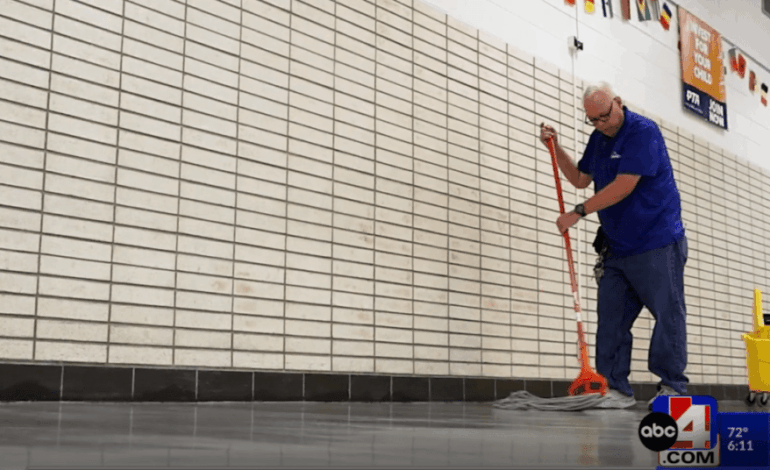 Custodian Lee Leafty Transforms Lives at Churchill Junior High